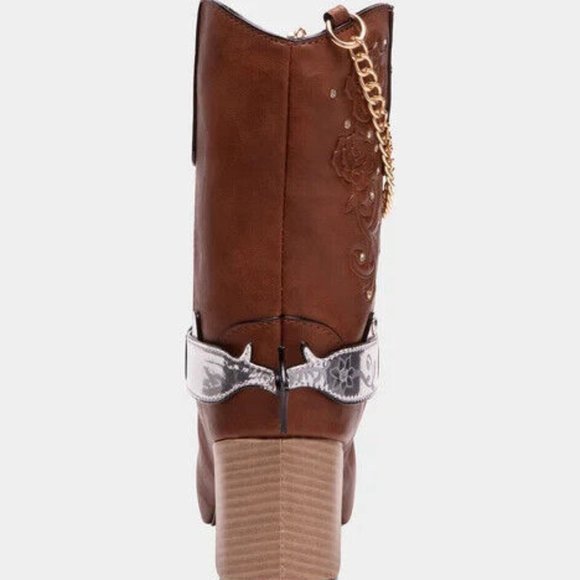 Betsey Johnson Kitsch Giddy Up Cowboy Crossbody Bag Boot New Sealed - Picture 7 of 10